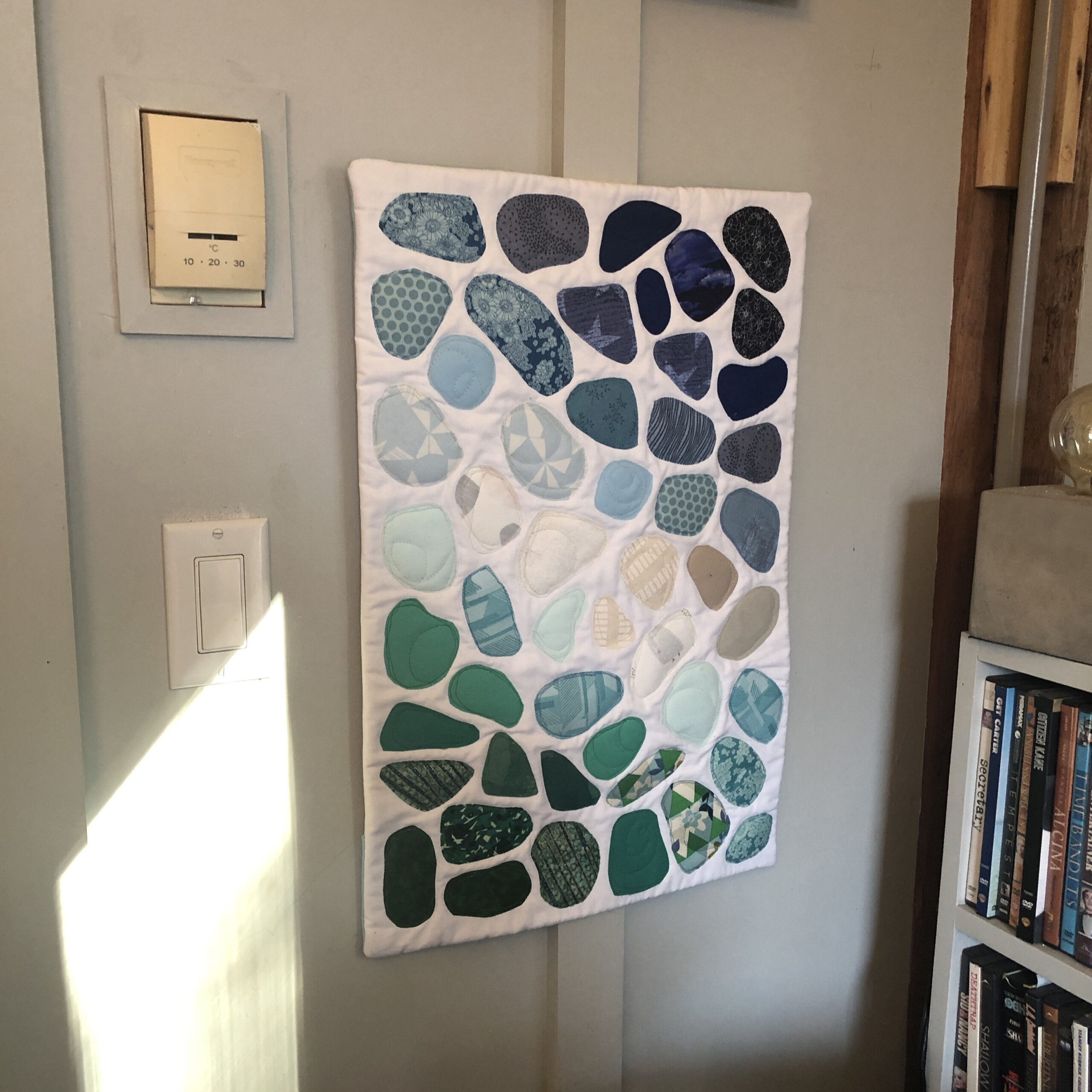 Seaglass Art Quilt
