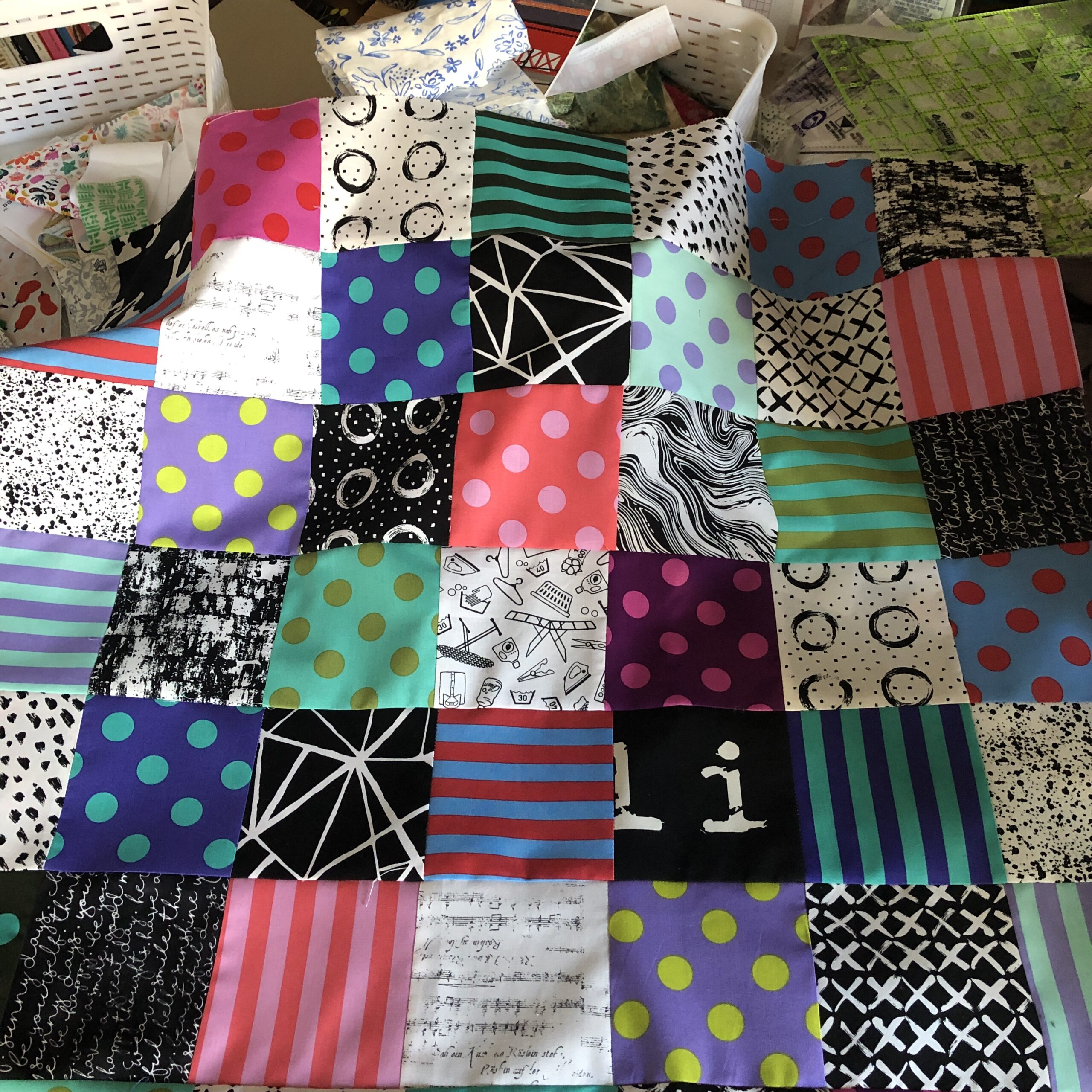 First quilt of 2021!